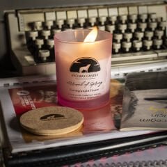 ERCIMAX Ercımax Candle %100 Soy Wax Kokulu Mum %100 Vegan Bardak Mum