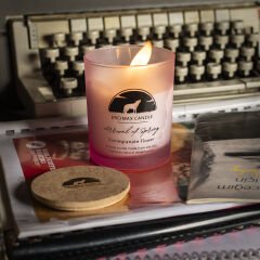ERCIMAX Ercımax Candle %100 Soy Wax Kokulu Mum %100 Vegan Bardak Mum