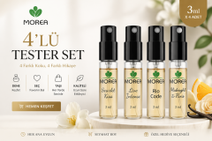Kadın Parfüm 4 lü set Tester 3 ml