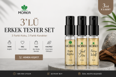 Erkek Parfüm 3 lü set Tester 3 ml
