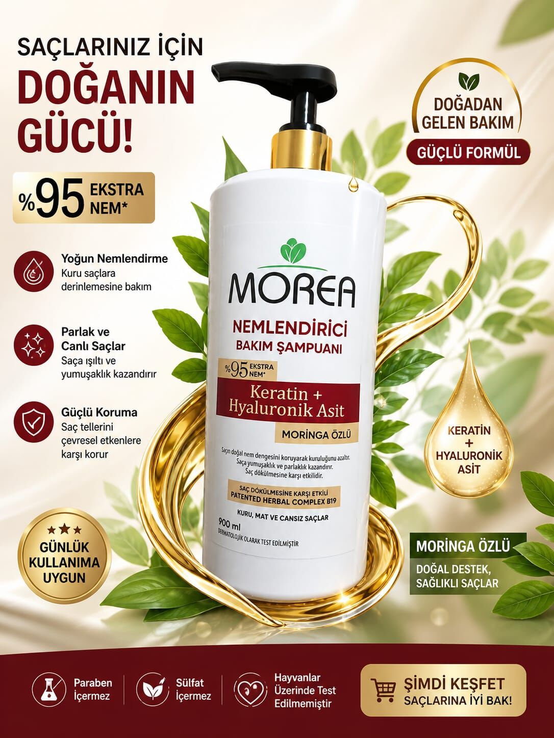 Nemlendirici Bakım Şampuanı