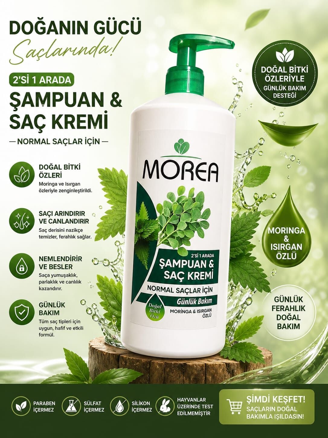 Morea Şampuan & Saç Kremi
